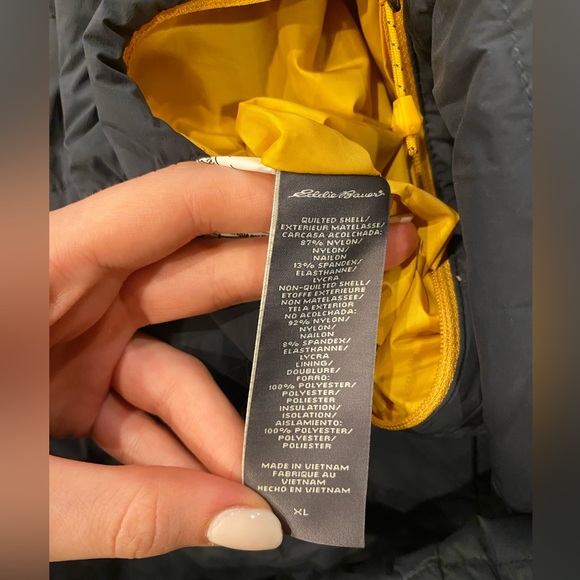 EDDIE BAUER FIRST ASCENT, Worn once, REVERSIBLE, puffer, CLIMBING jacket. - Picture 7 of 13